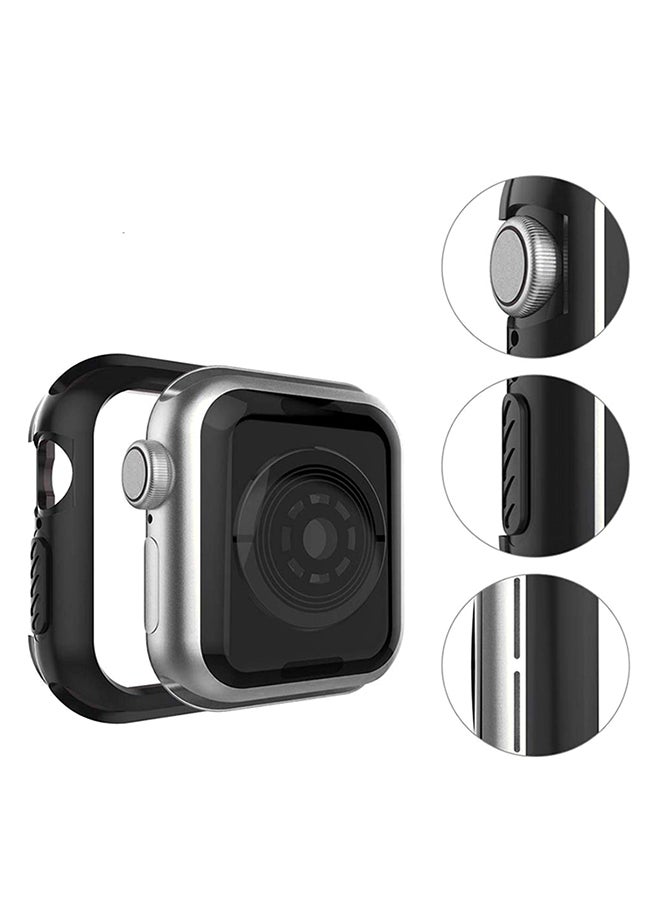 Ozone Protective Case Cover For Apple Watch Series 4/5 40 mm Black/Grey - Image 5