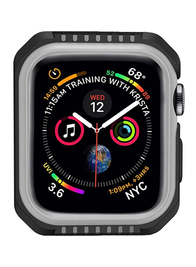 Ozone Protective Case Cover For Apple Watch Series 4/5 42mm Black/Grey - Image 3