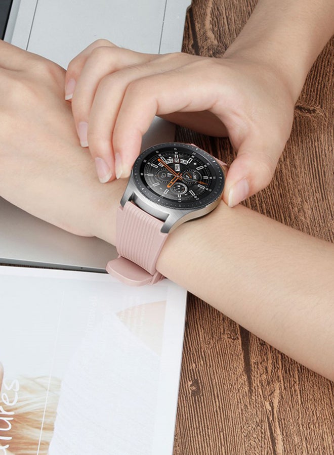 Ozone Replacement Strap For Samsung Galaxy Watch 46 mm Beige - Image 5