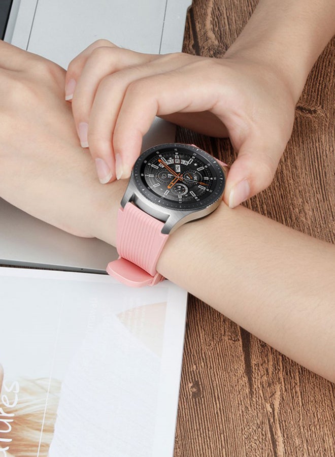 Ozone Replacement Strap For Samsung Galaxy Watch 46 mm Pink - Image 5