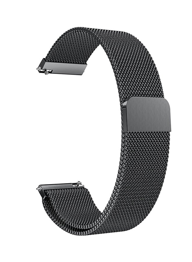 Ozone Interchangeable Strap For Samsung Galaxy Sport Black - Image 1