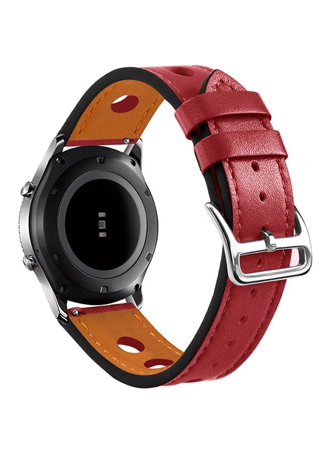 Ozone Replacement Strap For Samsung Gear S3 Red - Image 1