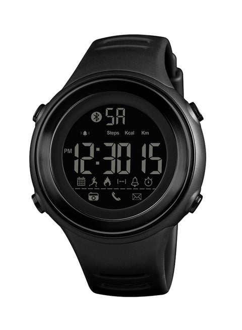SKMEI Smart Watch 1396 50M Waterproof Watch with Pedometer, Calories, Sleeping Monitor, Call Remind - Black Black