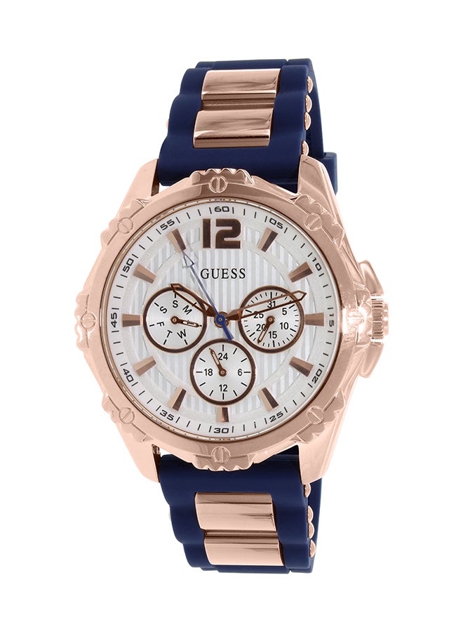 جس ساعة كرونوغراف مضادة للماء بسوار من البلاستيك طراز U0325L8 women - Image 1