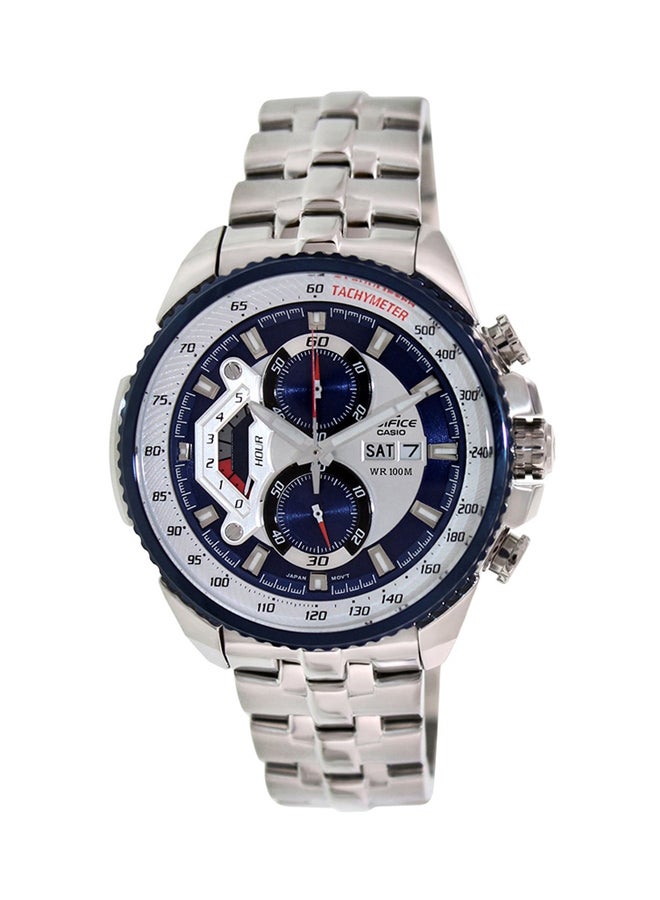 كاسيو ساعة يد كرونوغراف بسوار من المعدن طراز EF558D-2AV للرجال - Image 1