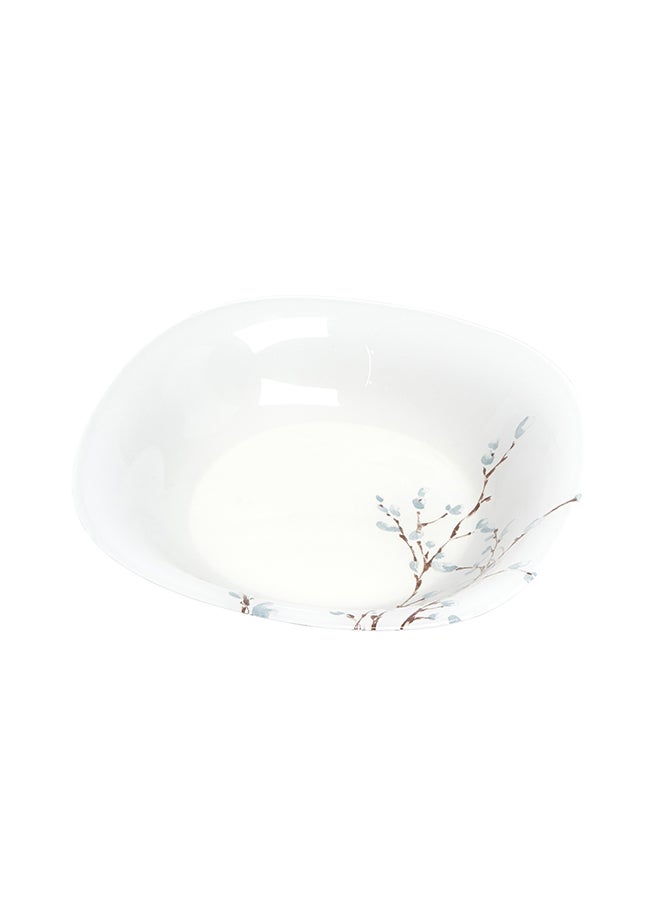 لومينارك طقم أدوات مائدة بطبعة نيو كارينا من 46 قطعة أبيض/بني/أزرق - Image 4