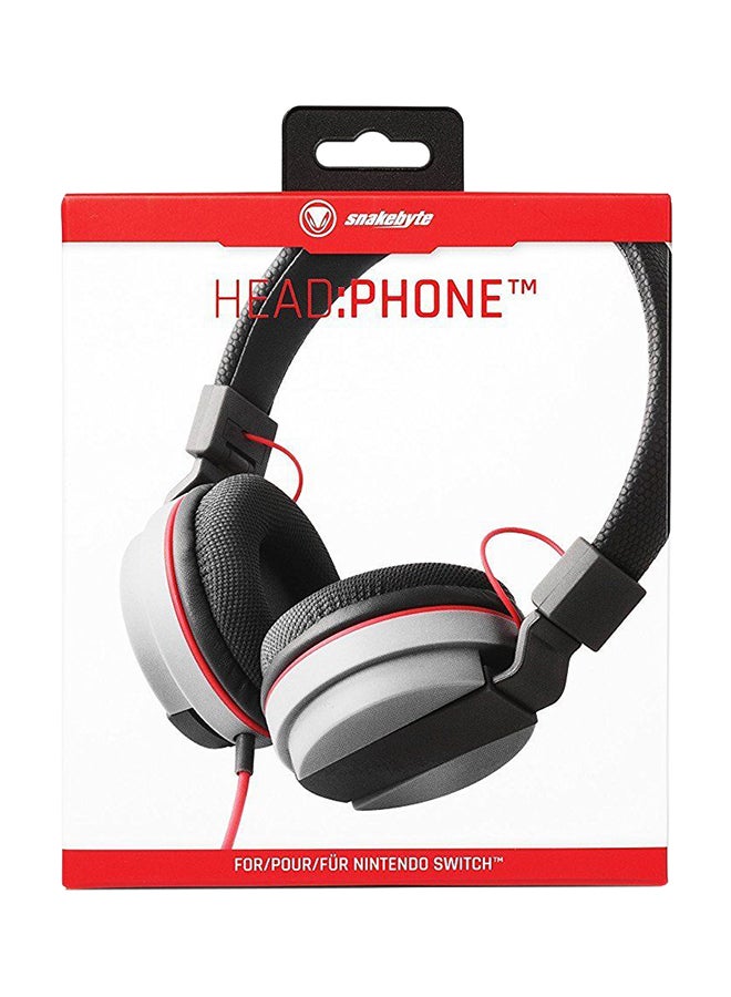 Snakebyte Over-Ear Gaming Headset Grey/Red  - Image 5
