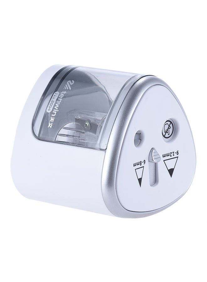 Multi-functional Automatic Electric Pencil Sharpener Battery Operated with 2 Holes(6-8mm / 9-12mm) 