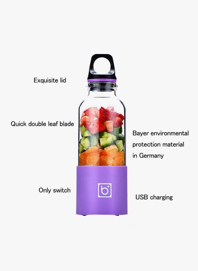 Sharpdo - Portable Mini Blender 500.0 ml Tbottle1034 Purple - Image 1