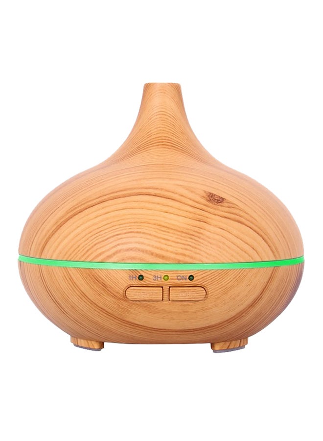 Sharpdo Wood-Grain Designed Mist Whisper-Quiet Humidifier Beige - Image 1