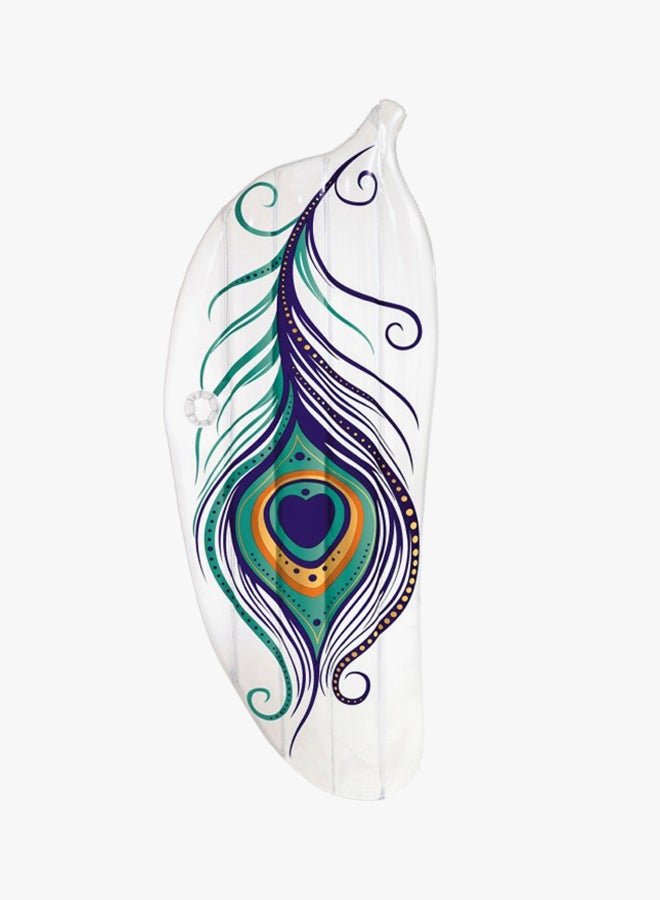 Bestway Inflatable Peacock Feather Pool Float 189 x 79centimeter - Image 2