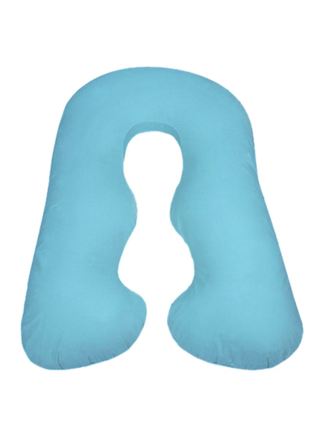 Dors Bien Cotton Pregnancy Pillow Cotton Blue 145x90x25cm 