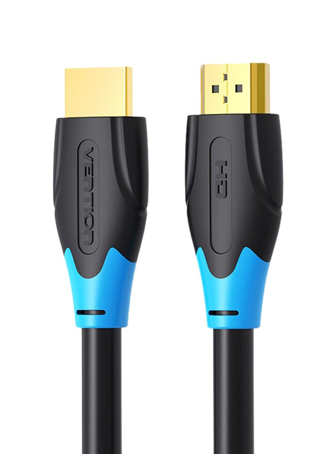 فينشن - كابل بيانات 4K HDMI من ذكر إلى ذكر مع دعم إيثرنت أسود - Image 1
