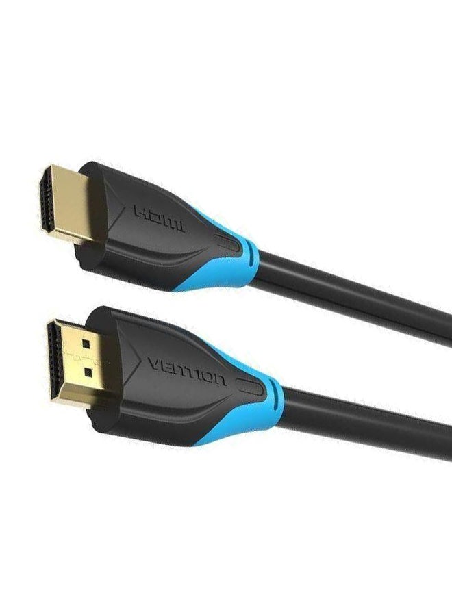 فينشن - كابل بيانات 4K HDMI من ذكر إلى ذكر مع دعم إيثرنت أسود - Image 1