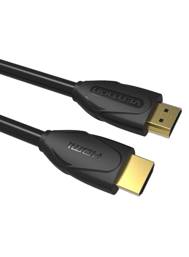 فينشن كابل 4K HDMI بتقنية إيثرنت ودعم صوتي أسود  - Image 3