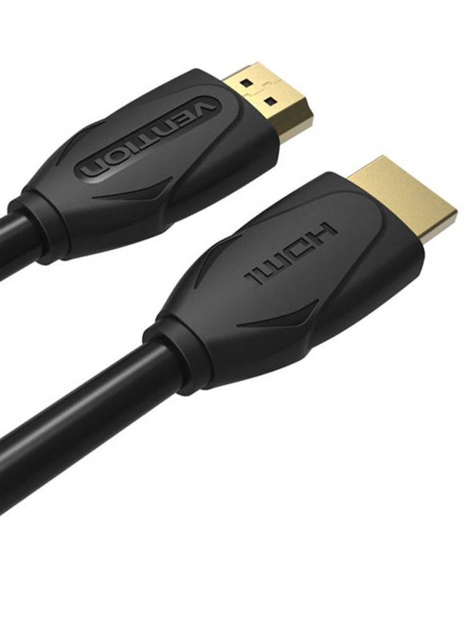 فينشن كابل 4K HDMI بتقنية إيثرنت ودعم صوتي أسود  - Image 2