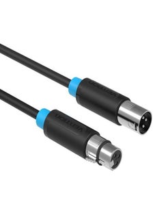 VENTION Male To Female Mono Extension Cable Black 