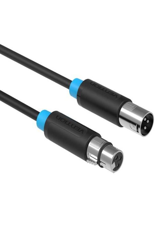 VENTION Male To Female Mono Extension Cable Black 