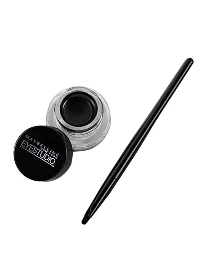 MAYBELLINE NEW YORK - Eyestudio Lasting Drama Eye Liner Gel Black - Image 1