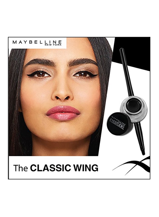MAYBELLINE NEW YORK - Eyestudio Lasting Drama Eye Liner Gel Black - Image 1