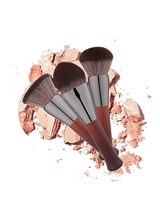 BS Mall 13-Piece Wooden Makeup Brush Set Red - Image 4