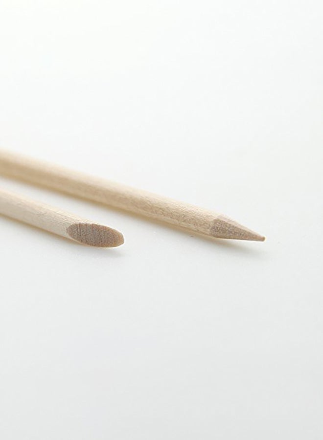 Adecco LLC 50Pcs50Pcs500Pcs000Pcs Nail Art  Wood Sticks Cuticle Pusher Multicolor - Image 3