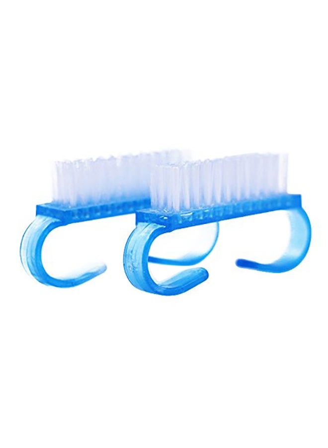 Taoya Nail Brush Nail Hand Scrubbing Cleaning Brush, 4 Blue - Image 1