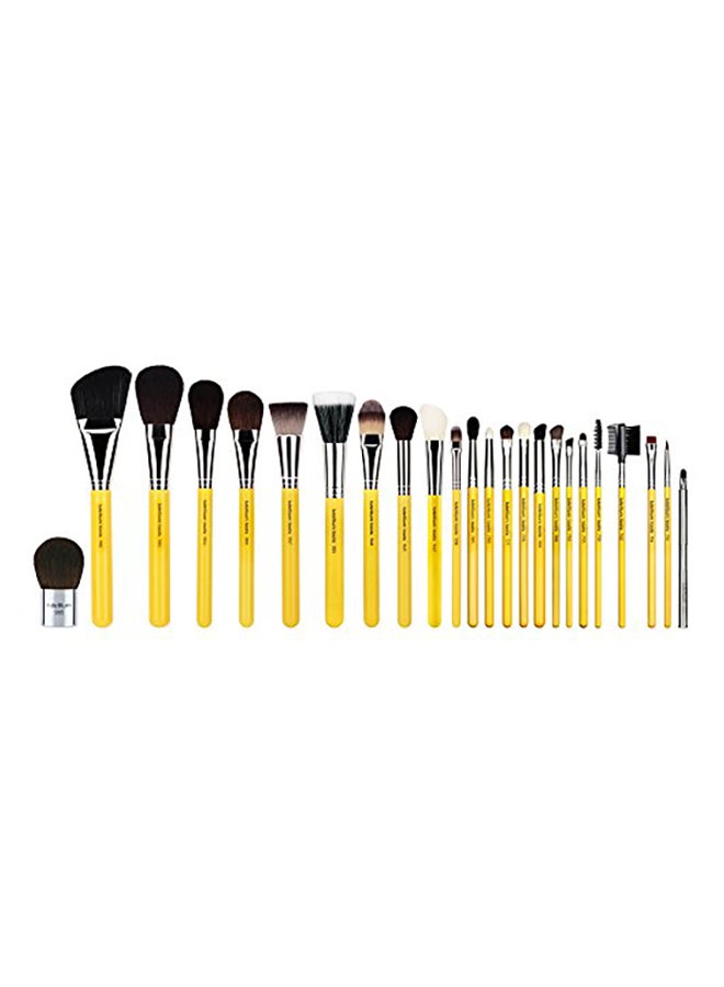 Bdellium Tools Professional Makeup Studio Line Luxury 24Pc Brush Set With Roll-Up Pouch  - Image 1
