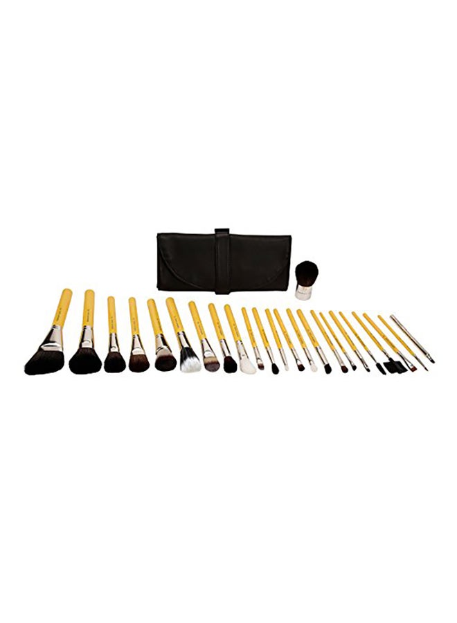 Bdellium Tools Professional Makeup Studio Line Luxury 24Pc Brush Set With Roll-Up Pouch  - Image 2