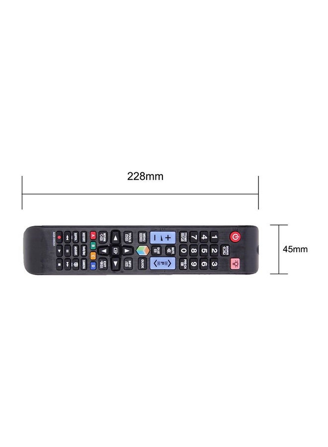 Generic - Remote Control For Samsung Smart/3D TV Black - Image 1