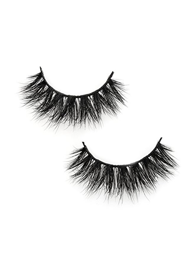 ARISON LASHES 3D Mink Fur Fake Eyelashes Black - Image 1