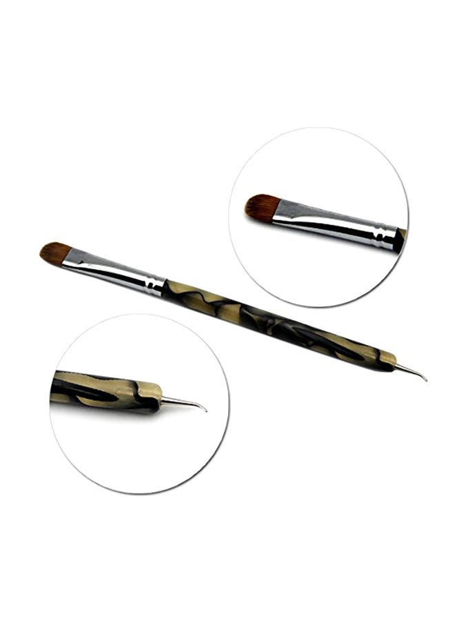 KADS - 3PcsSet Kolinsky Sable Brush 2 Way Acrylic Professional Multicolor - Image 1