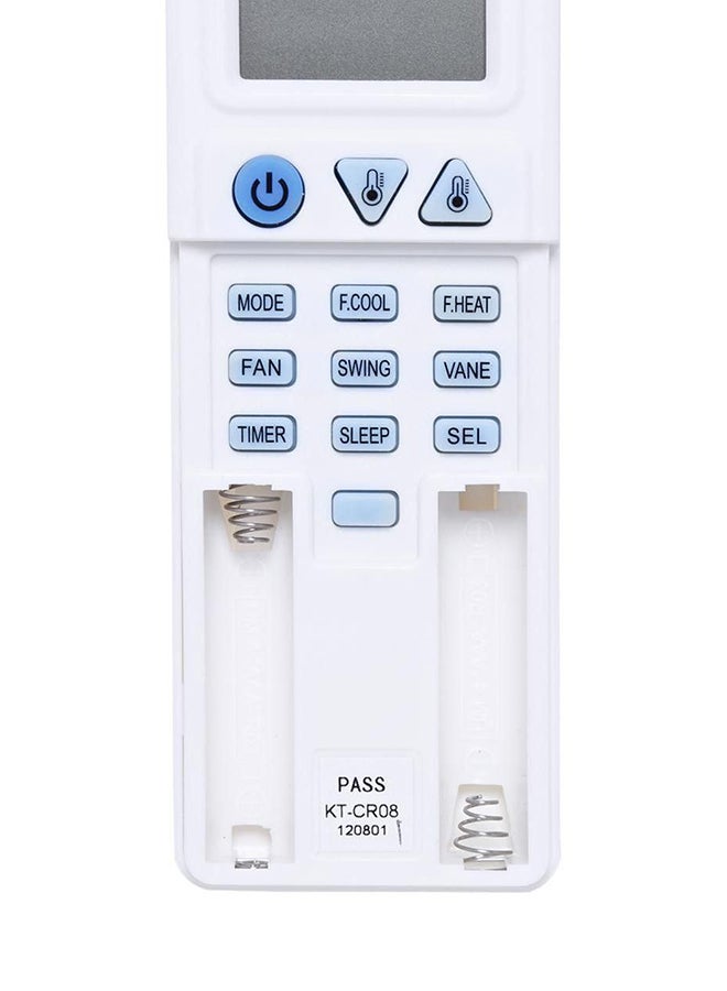 QUNDA Universal Remote Control For Air-Conditioner White - Image 3