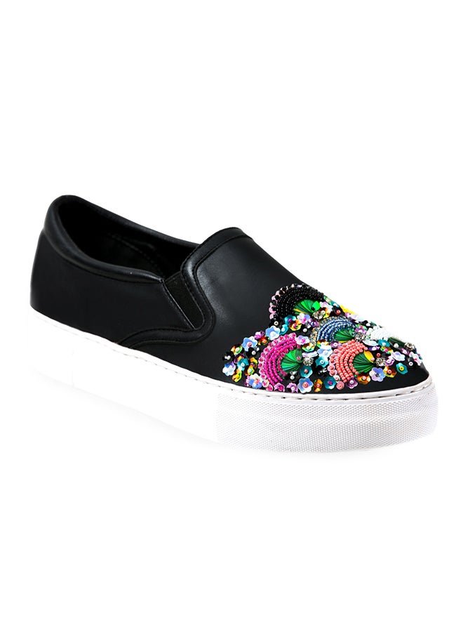 Golosabia Slip On Sneakers Black  - Image 2