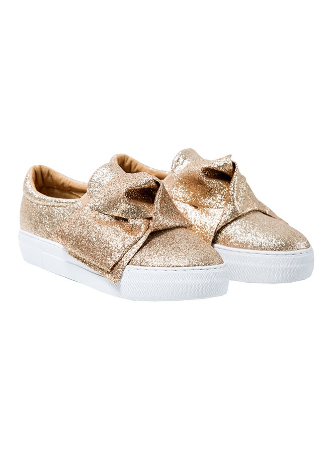 Golosabia Slip On Sneakers Gold  - Image 3