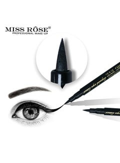 Miss Rose Big Eye Waterproof Liquid Eyeliner Black  - Image 4
