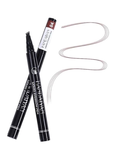 4 Head Fine Sketch Waterproof Eyebrow Pen 4