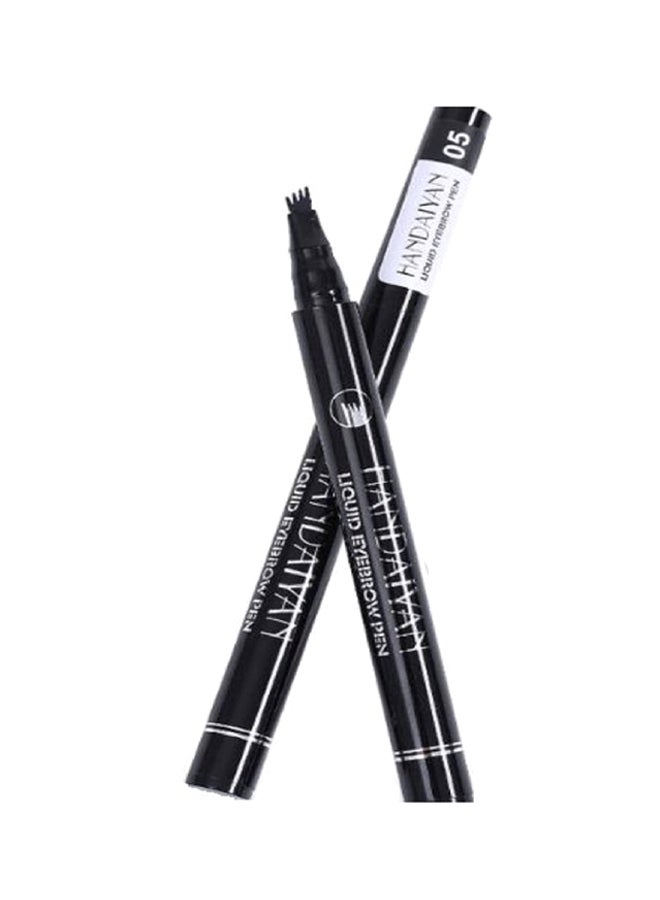 Handaiyan 4 Head Fine Sketch Waterproof Eyebrow Pen 5  - Image 2