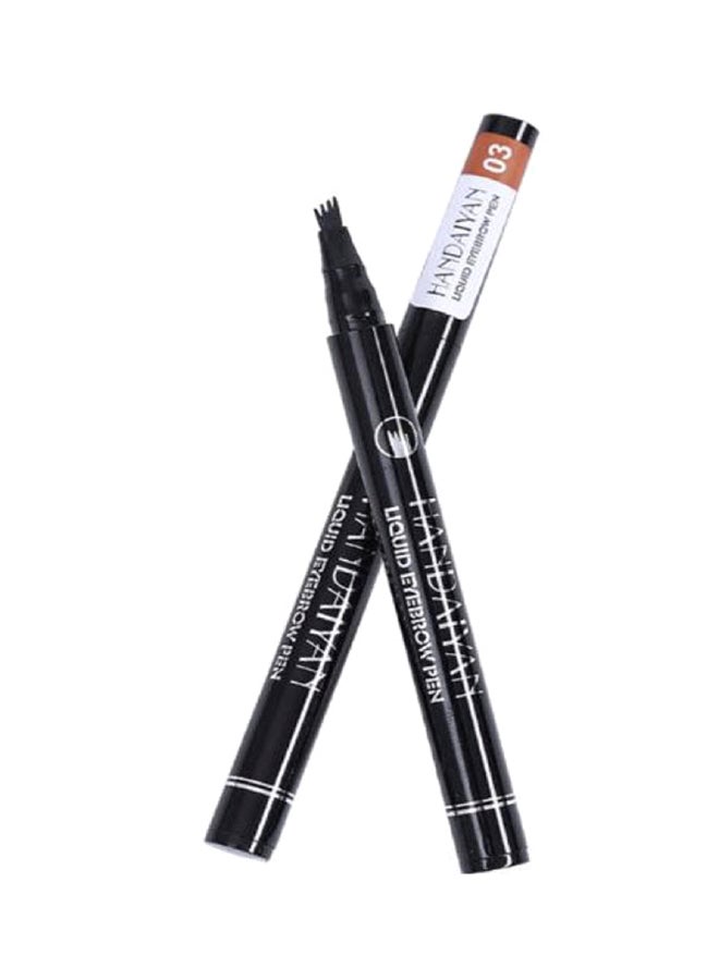 Handaiyan 4 Head Fine Sketch Waterproof Eyebrow Pen 3  - Image 2
