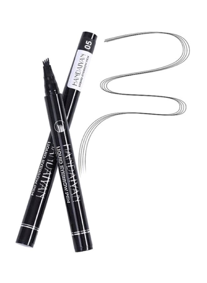 Handaiyan 4 Head Fine Sketch Waterproof Eyebrow Pen 5  - Image 1