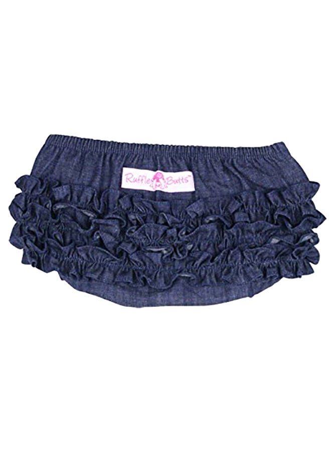 RuffleButts Ruffle Woven Diaper Cover  - Image 1