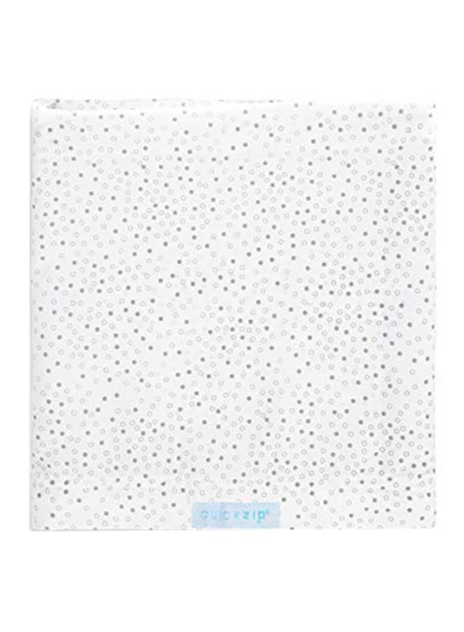 QUICKZIP Crib Extra Zip-On Sheet - Image 1