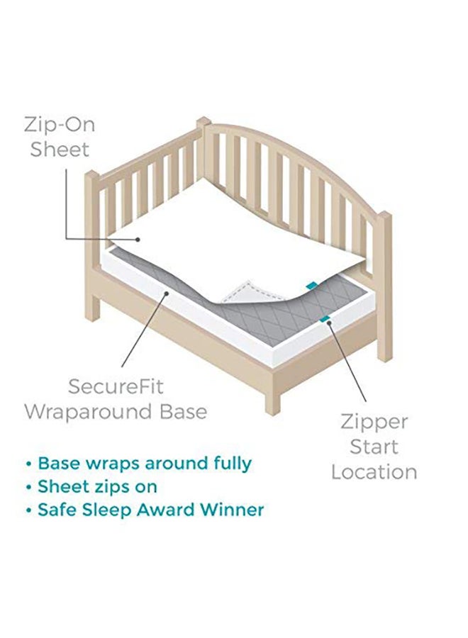 QUICKZIP Crib Extra Zip-On Sheet - Image 2