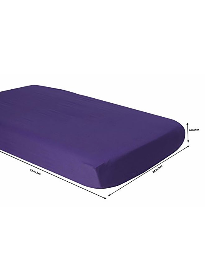 Bacati Mix And Match Solid Fitted Crib Sheet - Image 3