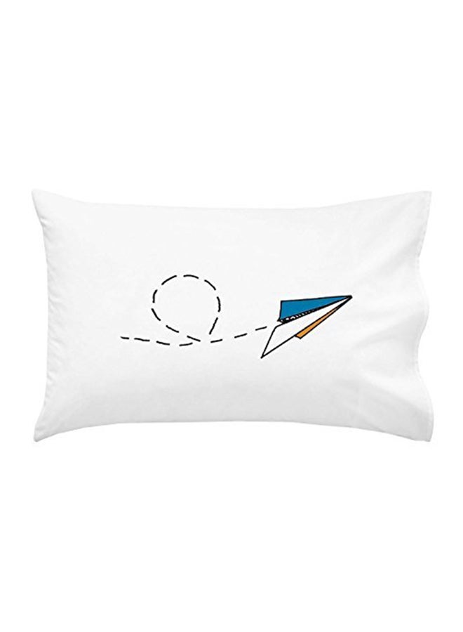 Airplane Printed Pillowcase