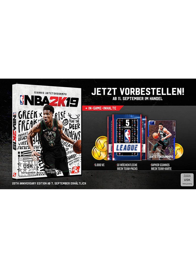 2K - NBA 2K19 (Intl Version) - Sports - Nintendo Switch - Image 1