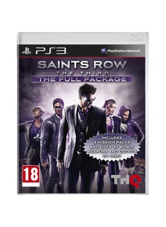 THQ Saints Row The Third The Full Package (Intl Version) - PlayStation 3 (PS3)  - Image 1