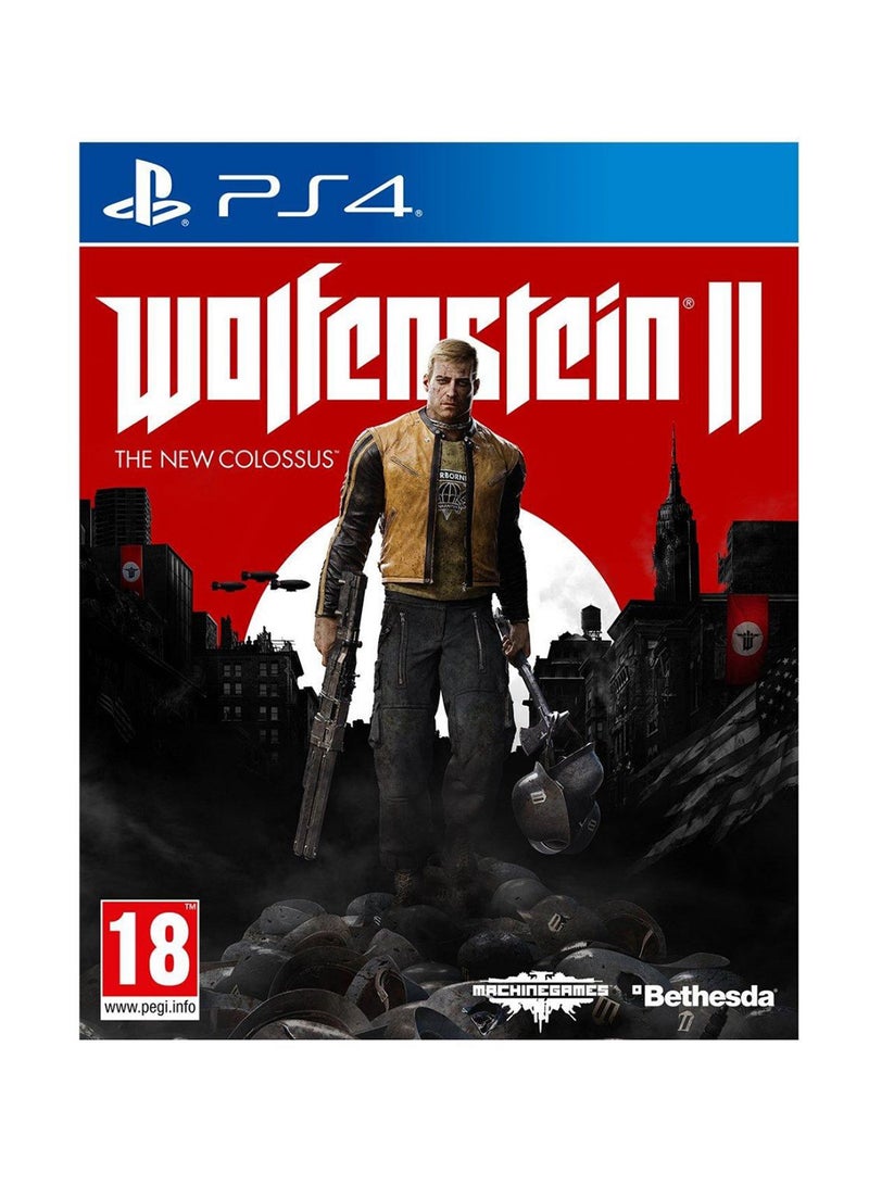 Bethesda - Wolfenstein Ii The New Colossus (Intl Version) - Adventure - PlayStation 4 (PS4) - Image 1