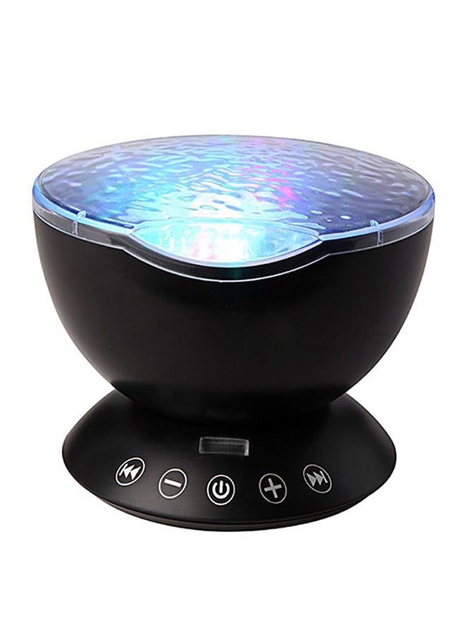 CYTHERIA Starry Sky Remote Control Ocean Wave Projector Black 12.6x10.5cm  - Image 1