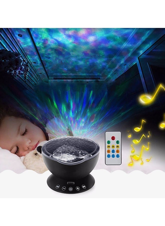 CYTHERIA LED Ocean Wave Starry Sky Night Light Projector Black 12.6x12.6x10.5cm  - Image 4